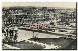 Old Postcard Paris Place du Carrousel