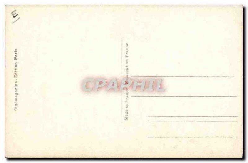 Postcard Modern Cinema Buster Keaton TOP