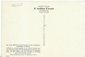 Scotland Postcard - Ben Ledi from River Teith - Callander - Perthshire   AB140