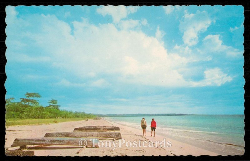 Beautiful White Sands at Negril Beach