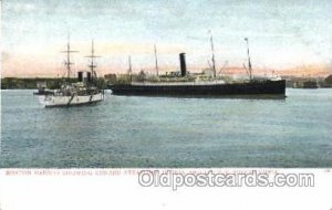 Ivirnia and Battle ship Olympia Cunard Ship Unused small crease left bottom c...