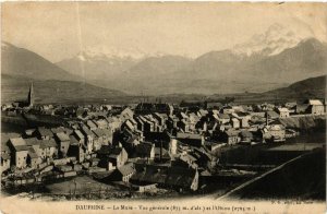 CPA Dauphine - La MURE - Vue générale (875 m d'alt) et l'Obiou (2793m) (583832)