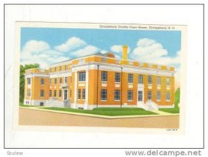 Orangeburg County Court House, Orangeburg, South Carolina, 1930-1940s