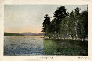 NH - Lake Sunapee. The View from Georges Mills.   *DPO- Soo Nipi Park, NH, 19...