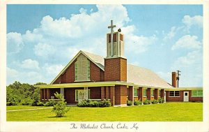 Cadiz Kentucky 1960s  Postcard The Methodist Church