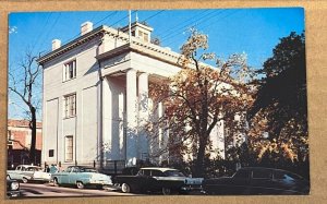 UNUSED  PC - WHITE HOUSE OF THE CONFEDERACY, RICHMOND, VIRGINIA - VINTAGE CARS