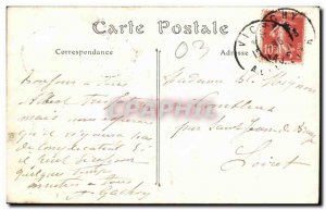 Old Postcard Vichy L & # 39Allier Bridge view taken