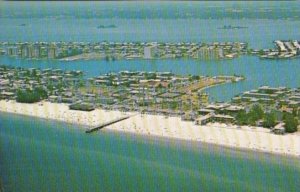 Florida Clearwater Beach Aerial View