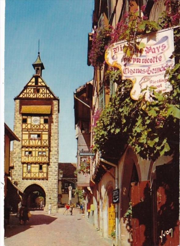 France Riquewihr Dans le Vignoble Alsacien 1973