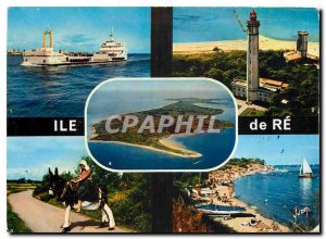 Modern Postcard Ile de Re (Charente Maritime) One of the ferries plying betwe...