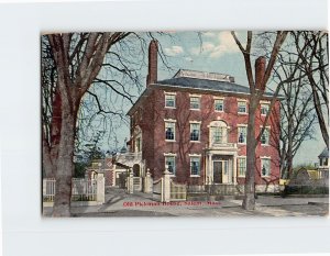 Postcard Old Pickman House, Salem, Massachusetts