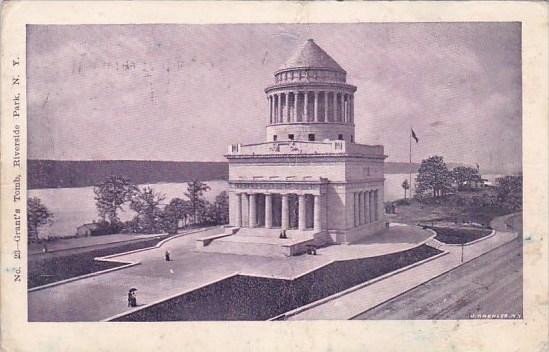 Grant's Tomb Riverside Park New York 1907