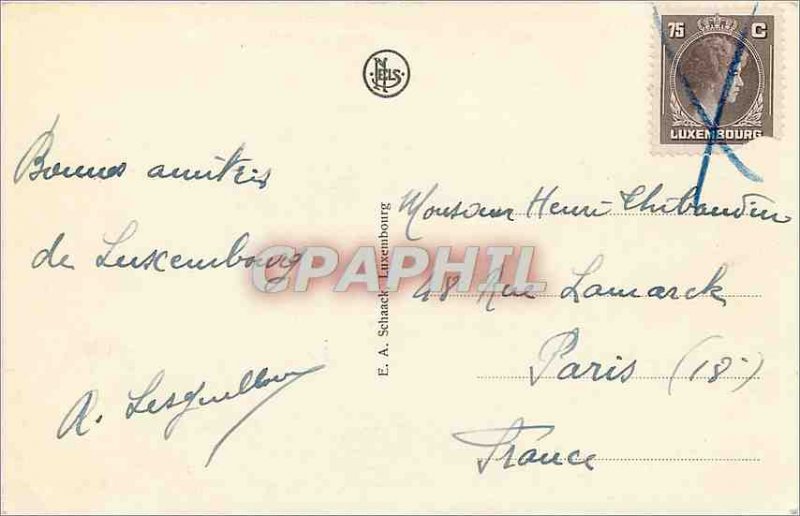 Old Postcard Luxembourg Adolphe Bridge