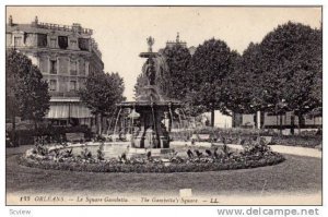 The Gambetta's Square, Orleans (Loiret), France, 1900-1910s