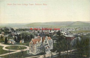 2 Postcards, Amherst, Massachusetts, Various Scenes
