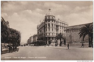 FOGGIA, Italy , 1910s-30s - Viale 24 Maggio - Palazzo dell'Acquedotto