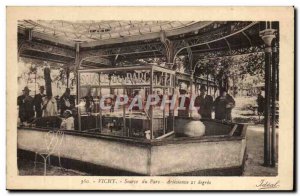 Old Postcard Vichy Source of the park Arlesienne 21 degrees