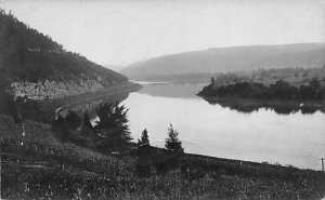 Landscape of water real photo - York, Pennsylvania PA  