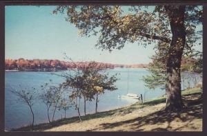 East Bay Lake Bloomington,Hudson,IL Postcard