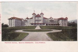 California Santa Barbara Hotel Potter From Boulevard Entrance