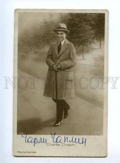 152140 Charlie CHAPLIN English comic MOVIE actor Vintage PHOTO