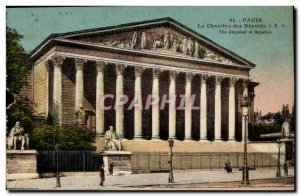 Paris - 1 - The Chamber of Deputies - Old Postcard