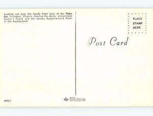 Pre-1980 RIVER SCENE Irvington - Near Newport News Virginia VA hp5253