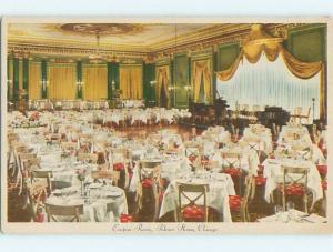 Unused Linen PALMER HOUSE RESTAURANT Chicago Illinois IL v5966