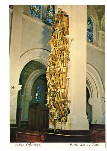 Votive Offerings, Crutches, The Basilica, Ste Anne De Beaupre, Quebec