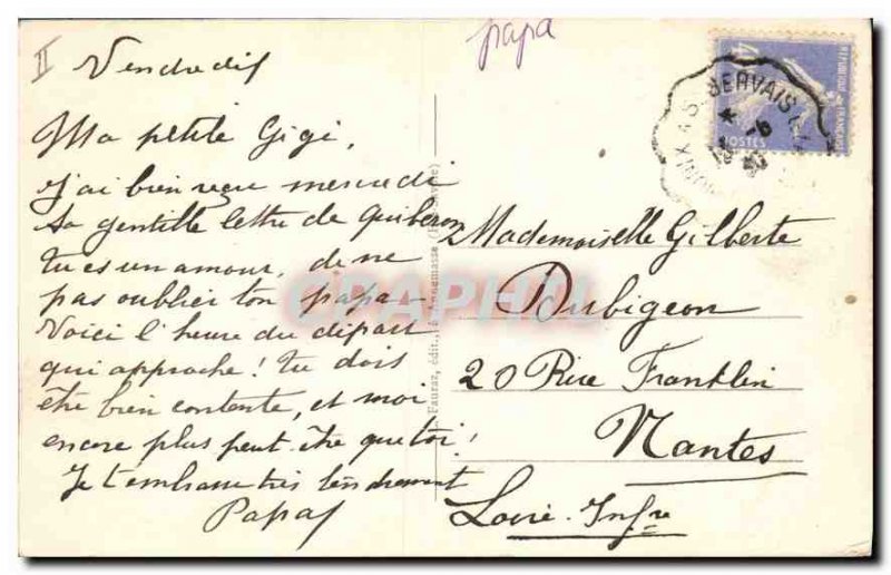 Old Postcard Chamonix Mont Blanc (Haute Savoie) Brevent (2525m)