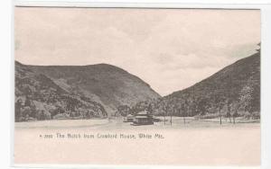Franconia Notch from Crawford House White Mountains New Hampshire 1905c postcard