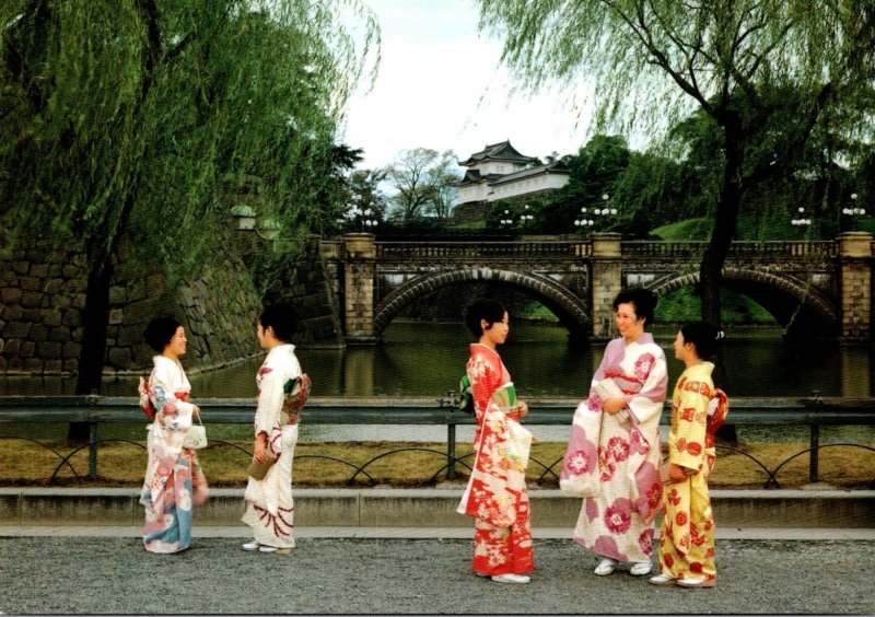 Japan Nijubashi Double-Bridge At Imperial Palace