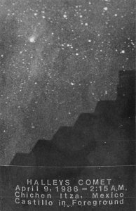 Haley's comment, April 9, 1986 Space Unused 