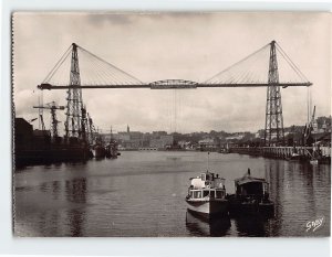Postcard Transporter Bridge Nantes France