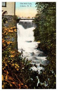 Postcard WATER SCENE Liberty New York NY AR1091