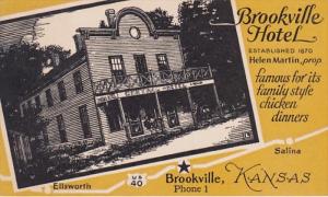 Kansas Brookville The Brookville Hotel