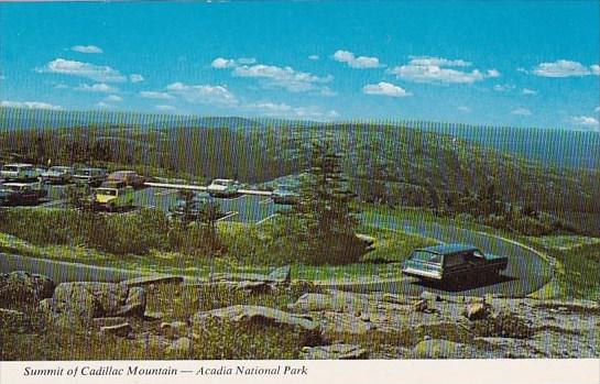 Maine Acadia National Park Summit Of Cadillac Mountain