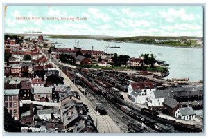 c1905 Halifax from Elevator Looking North Nova Scotia Canada Postcard