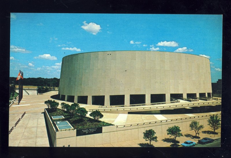 Austin, Texas/TX Postcard, Erwin Special Events Center, University Of Texas, UT