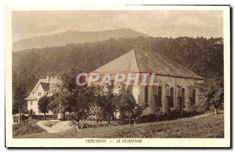 Postcard Old Tierenbach the Pilgrimage