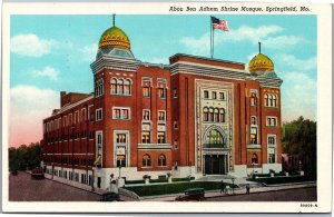 Postcard MO Springfield Abou Ben Adhem Shrine Mosque