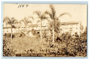 c1940's Beverly Hills Hotel, Beverly Hills California CA RPPC Photo Postcard