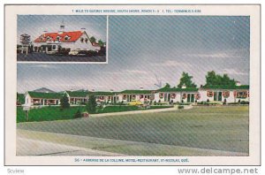 Motel , St Nicolas, Quebec, Canada , 1958