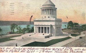 Vintage Postcard 1909 Grants Tomb Building Riverside Drive New York NY Structure