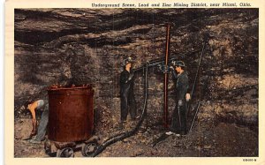 Lead & Zinc Mining Miami, Oklahoma, USA 1955 