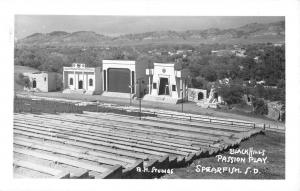 Spearfish South Dakota Black Hills Passion Play Real Photo Postcard K102889