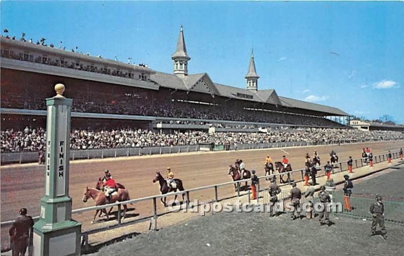 Churchill Downs Louisville, KY , USA Horse Racing Unused 