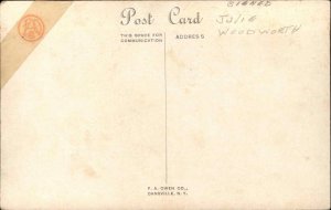 A/S Woodworth Cupid Cards Christmas Cupids Mail Santa Letter c1910 Postcard