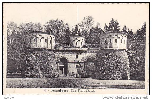 Les Trois Glands, Luxembourg, PU-1952