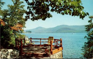 New York Lake George Lookout Near Bolton Showing Scenic Narrows